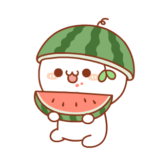 吃瓜动图素材下载